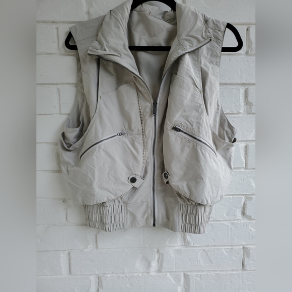 NWOT Free People FP Movement Off the Grid Vest S Small Full Zip Hooded Packable - Picture 8 of 11